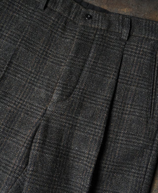 1930s Glen Plaid Tweed Suit Trousers