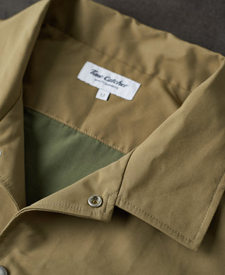 60/40 Water-Repellent Coach Jacket - Khaki