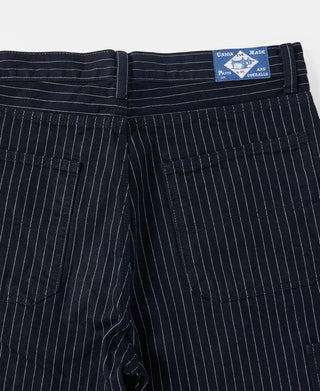 Lot DW2213 Selvedge Striped Biker Trousers