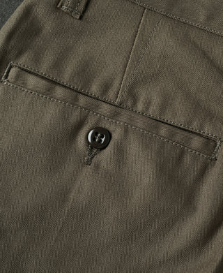 Lot 826 1940s Herringbone Work Trousers - Light Brown