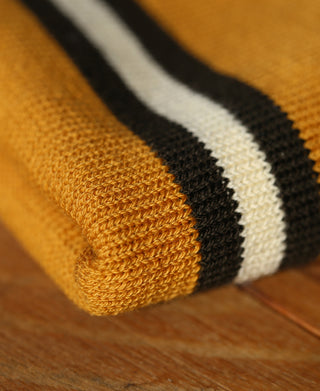 1950s Contrast Stripe Polo Shirt