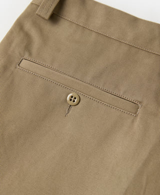 Lot 829 1940s High-Waisted Work Trousers - Khaki