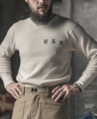 USN Raschel Knit Thermal Shirt