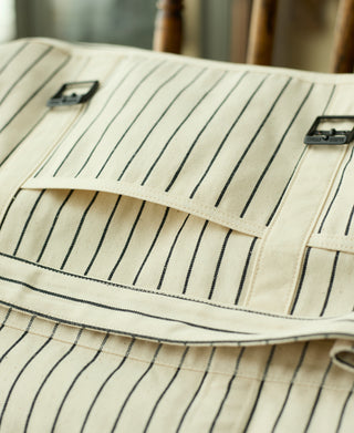 Striped Selvedge Cotton Messenger Bag