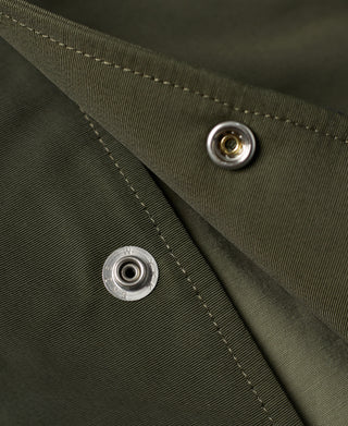 60/40 Water-Repellent Coach Jacket - Olive