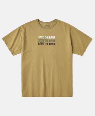 Fly Fishing Slogan T-Shirt - SAVE THE RIVER