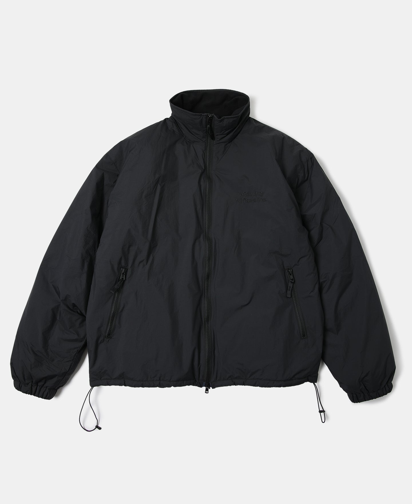 Lot 1010 1980s Padded Nylon Jacket - Black | Olderbest