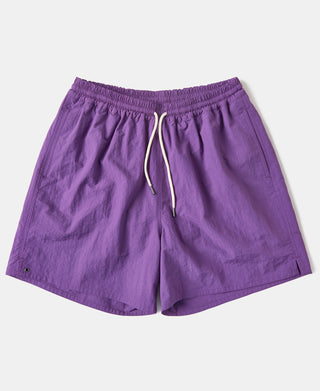 5-Inch Nylon Swim Shorts - Purple