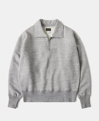 Lot 119 Half-Zip Pullover Sweatshirt - Heather Gray