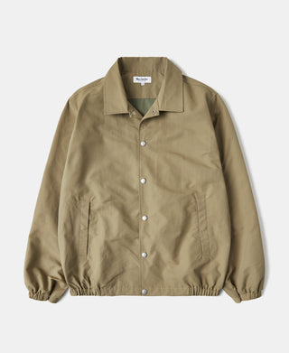 60/40 Water-Repellent Coach Jacket - Khaki