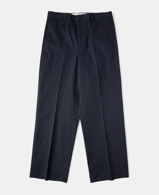 Lot 829 1940s High-Waisted Work Trousers - Navy