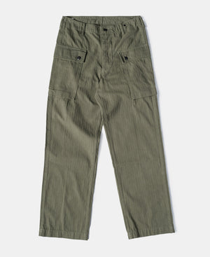 USMC P-44 HBT OD7 Multi Bag Utility Pants | Monkey Trousers