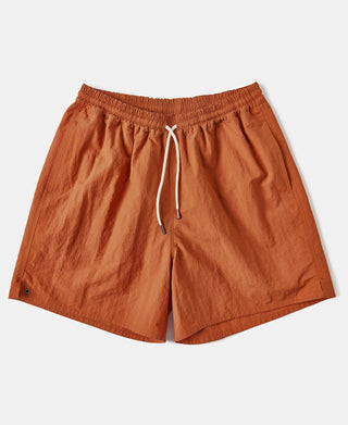 5-Inch Nylon Swim Shorts - Orange