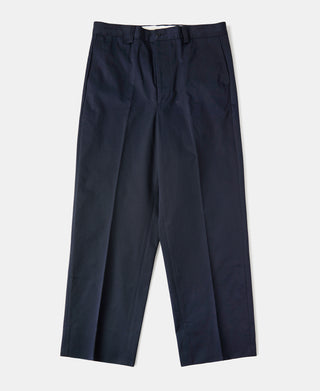 Lot 829 1940s High-Waisted Work Trousers - Navy