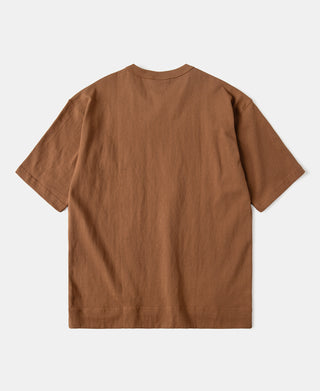 9.8 oz Cotton Classic Pocket T-Shirt - Light Brown