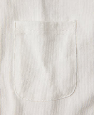 9.8 oz Cotton Classic Pocket T-Shirt - White