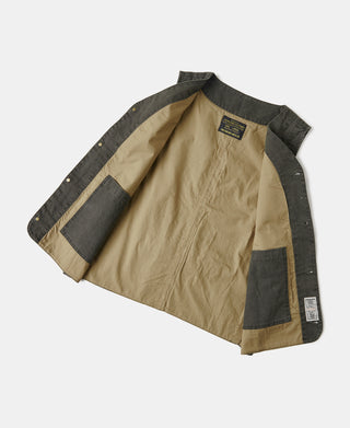 Canvas Work Vest - Dark Green