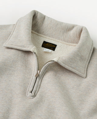 Lot 119 Half-Zip Pullover Sweatshirt - Oatmeal