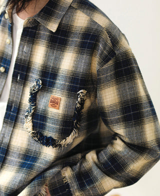 Brushed Twill Plaid Shirt