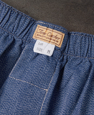 Retro-Salz- und Pfeffer-Boxershorts aus den 1950er Jahren