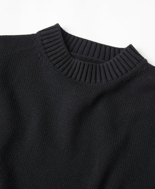 Lot 916 Ivy Mock Neck Sweater - Black