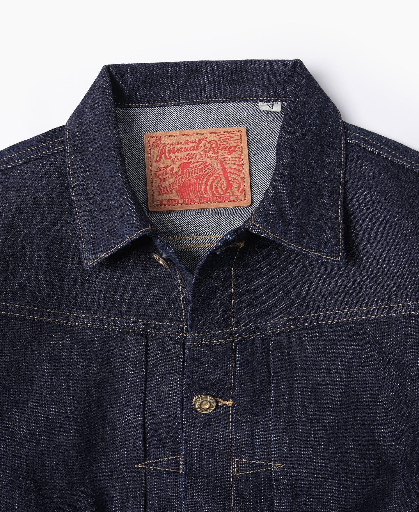 1880 Indigo Dyed 15 oz Selvedge Denim Jacket | Olderbest