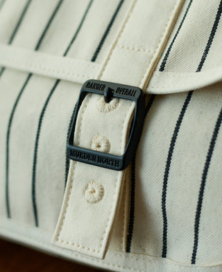 Striped Selvedge Cotton Messenger Bag