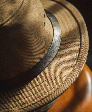 Canvas Packer Hat - Khaki