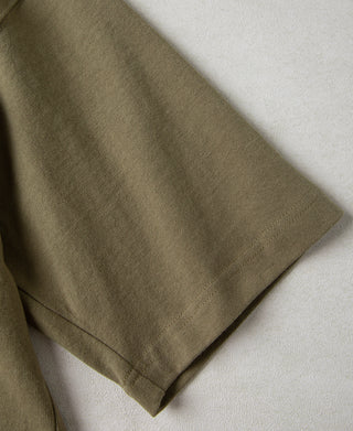 9.8 oz Cotton Classic Pocket T-Shirt - Khaki