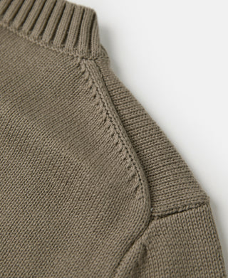 Lot 916 Ivy Mock Neck Sweater - Olive