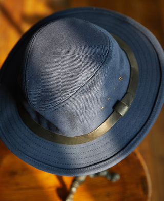 Canvas Packer Hat - Blue