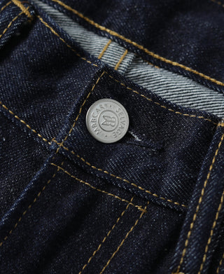 14 oz Selvedge Basic Straight-Fit Jeans