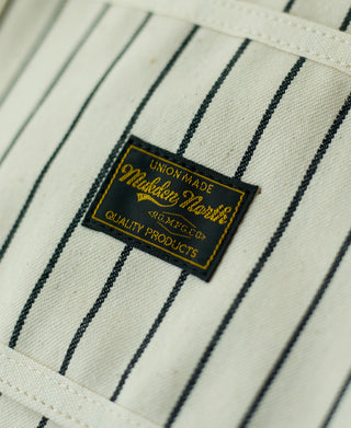 Striped Selvedge Cotton Messenger Bag