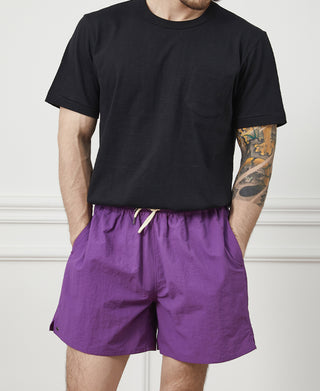 5-Inch Nylon Swim Shorts - Purple