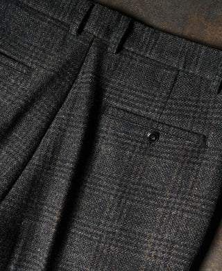 1930s Glen Plaid Tweed Suit Trousers