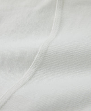 1930s Slanted Pocket Tubular T-Shirt - White