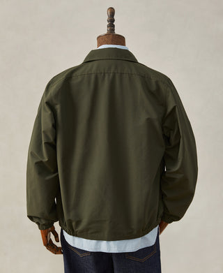 60/40 Water-Repellent Coach Jacket - Olive