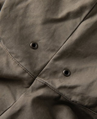 Flannel Lined Twill Harrington Jacket - Faded Khaki