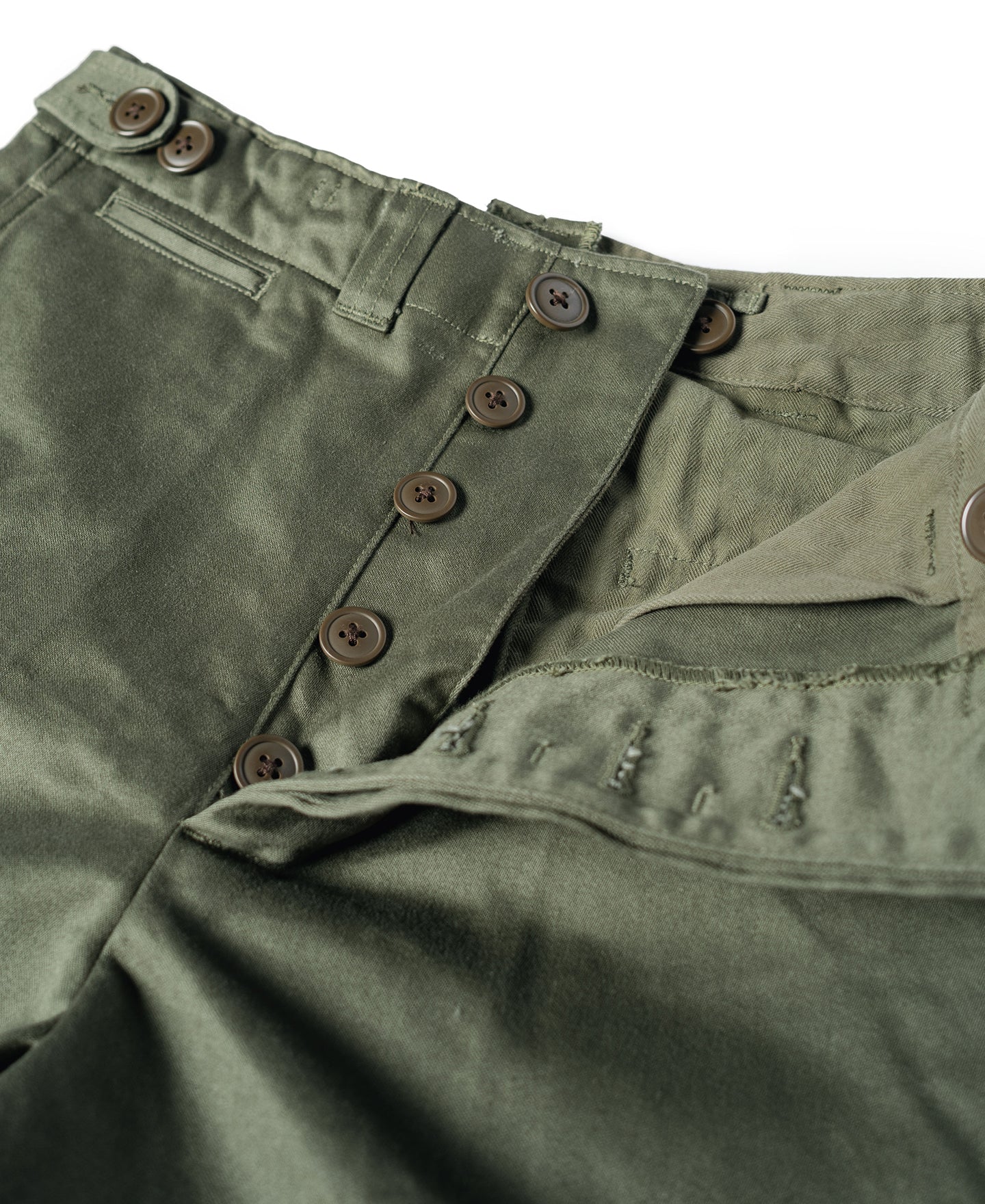 WWII US Army M-43 Field Trousers Vintage Men's Military Pants