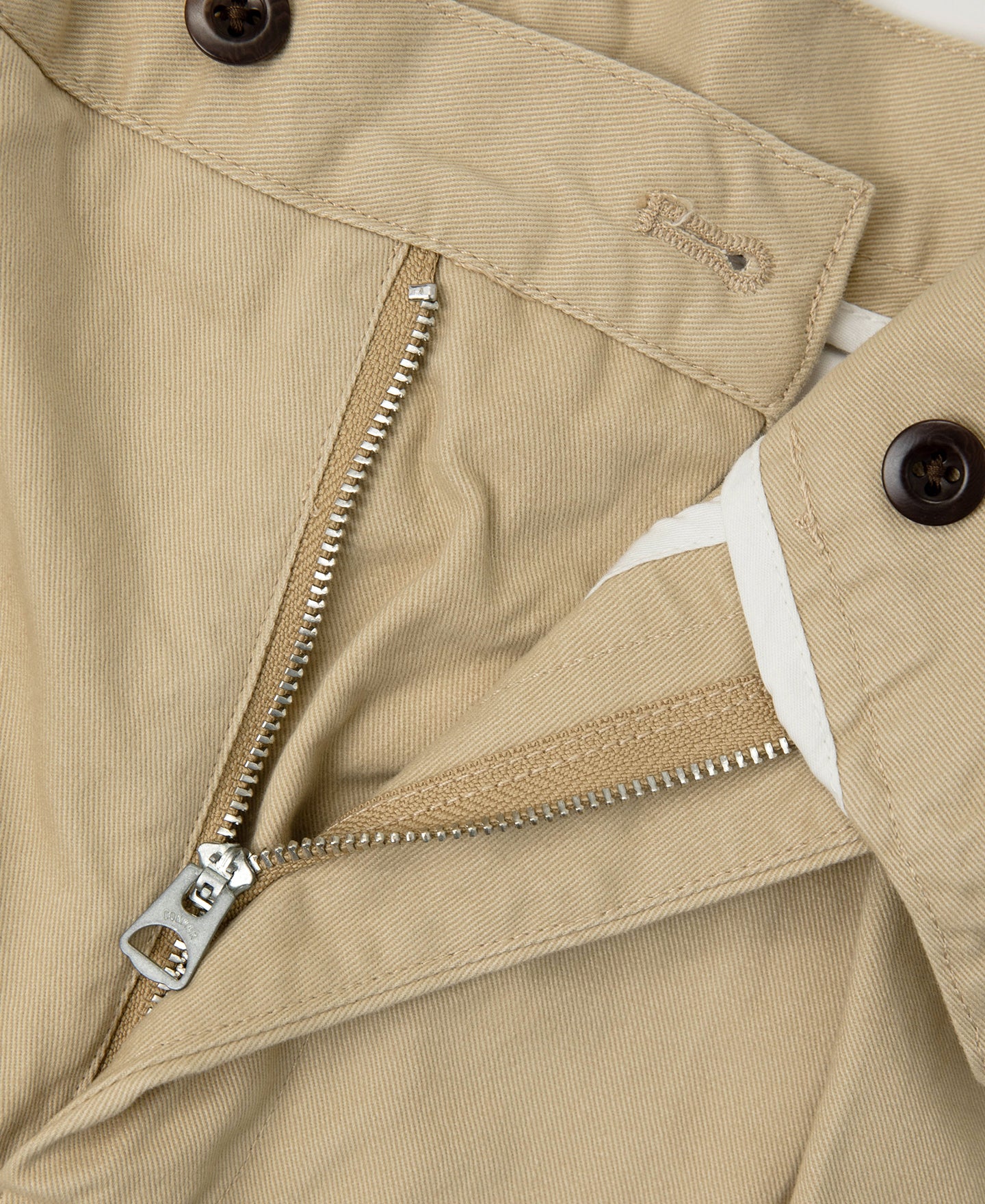 Double best sale pleated chinos