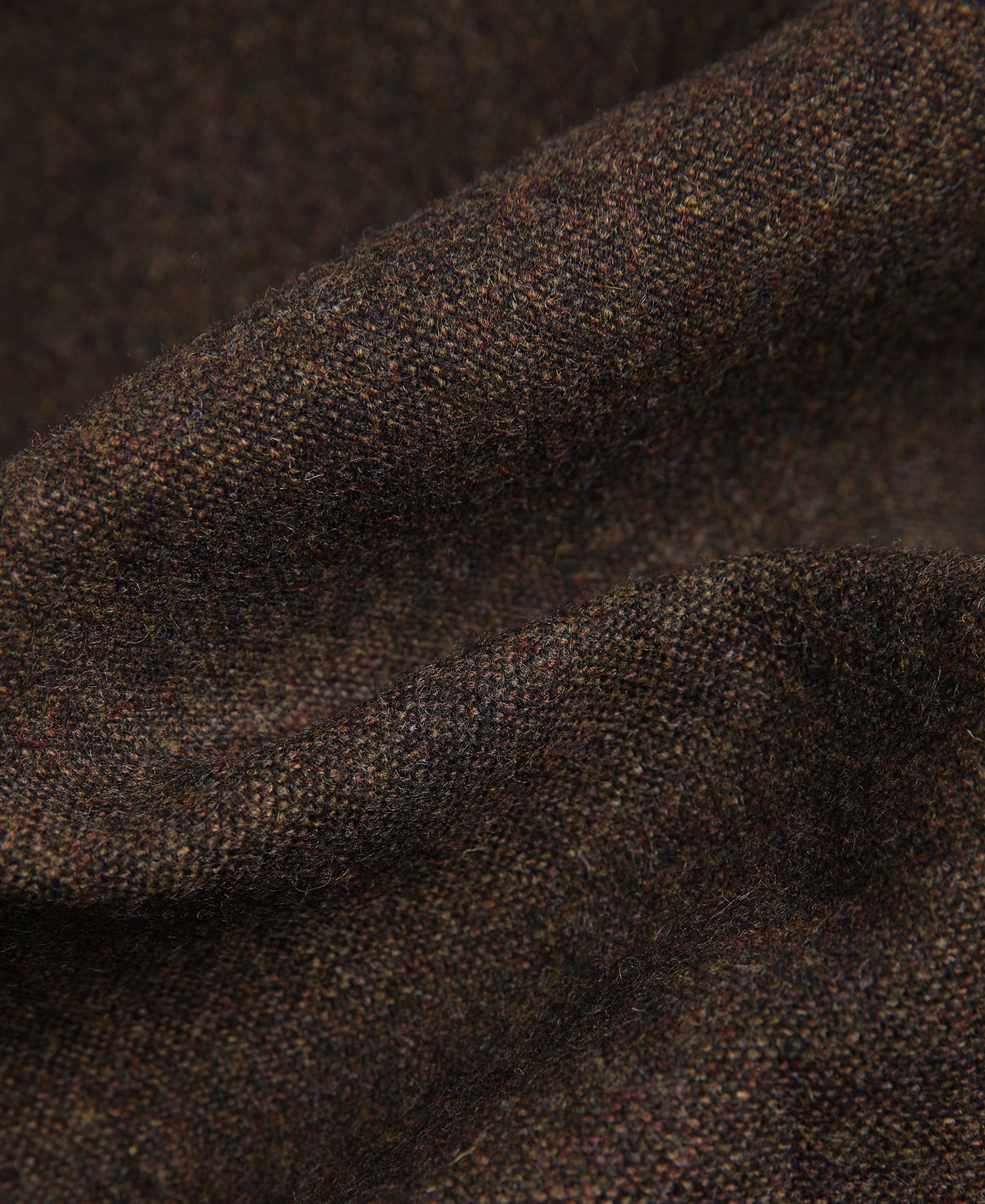 Half Norfolk Brown Tweed Jacket | 100% Wool | Olderbest