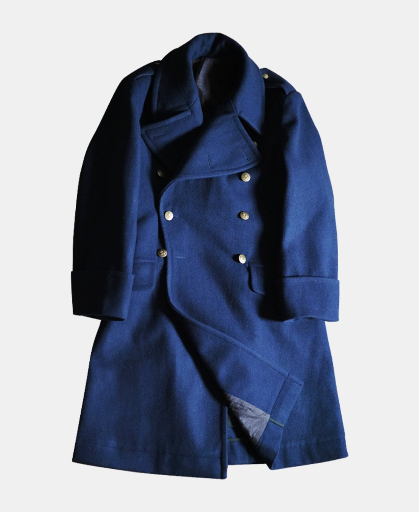 1940s British Royal Air Force Greatcoat | 100% Wool | Olderbest