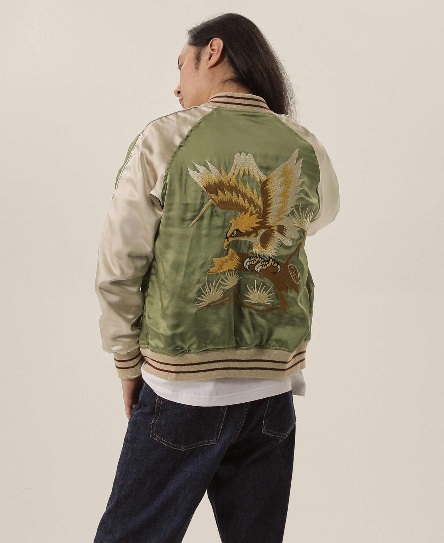 Fox Embroidery Vietnam Souvenir Jacket