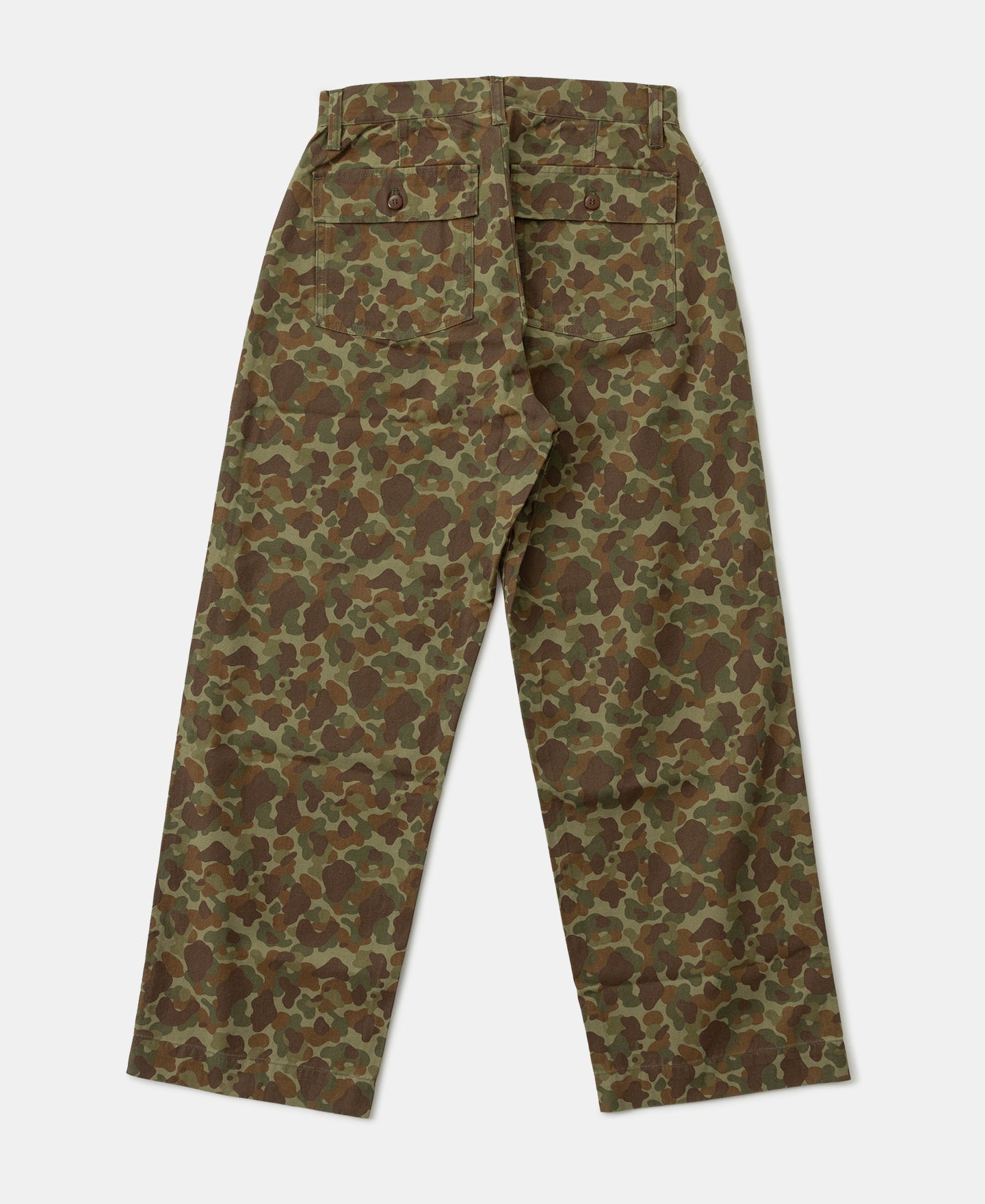 1943 US Army Duck Hunter Camo HBT Utility Fatigue Pants