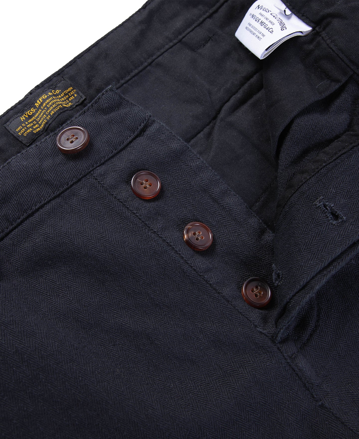 MINEDENIM Military Herringbone Chino PS - パンツ